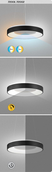 Lustra Rabalux Ceilo LED 38W 3150lm "3000 metal/ plastic black stil modern 230V, 50Hz IP20 72001 [7]