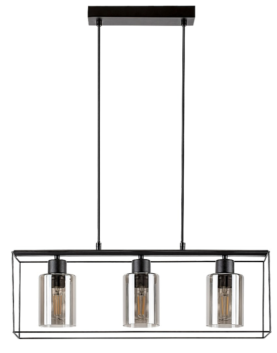 Lustra Rabalux Chadwick E27 E27 3x MAX 25W   metal black stil modern 230V, 50Hz IP20 72033 [2]