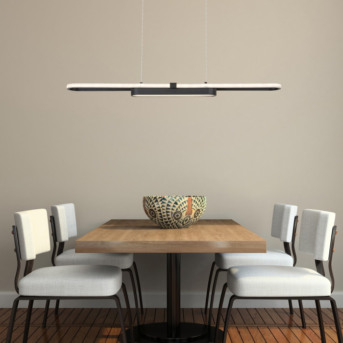 Lustra Rabalux Contessa LED 48W 2550lm 4000K metal black stil modern, IP20 72030 [8]