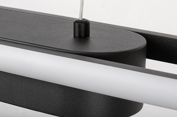 Lustra Rabalux Contessa LED 48W 2550lm 4000K metal plastic negru alb IP20 [4]