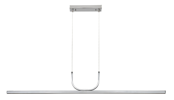 Lustra Rabalux Elia LED 25W 1150lm 3000K aluminiu chrome stil modern, IP20 72129 [2]