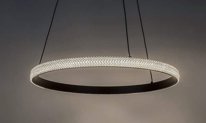 Lustra Rabalux Grete LED 32W 2150lm 3000K metal black stil modern, IP20 72258 [2]