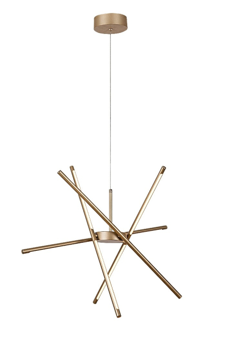 Lustra Rabalux Henli2 LED 40W 2800lm 3000 metal gold stil modern 230V, 50Hz IP20 72339 [5]