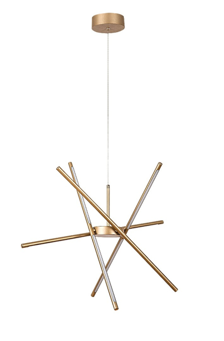 Lustra Rabalux Henli2 LED 40W 2800lm 3000 metal gold stil modern 230V, 50Hz IP20 72339 [2]