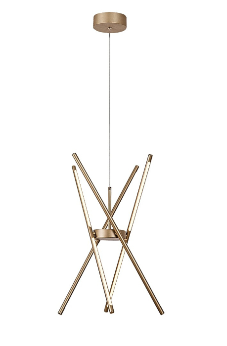 Lustra Rabalux Henli2 LED 40W 2800lm 3000 metal gold stil modern 230V, 50Hz IP20 72339 [3]