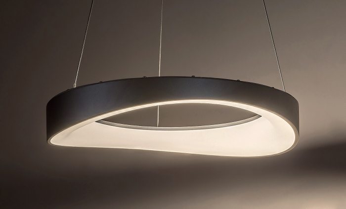 Lustra Rabalux Iliana LED 56W 3380lm 3000K metal acril argintiu alb IP20 [4]