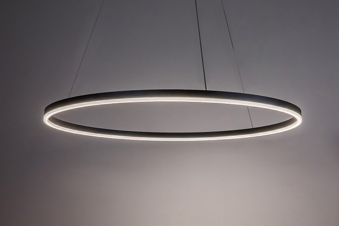 Lustra Rabalux Isaure LED 45W 3000lm 3000, 4000, 6500K metal acril negru alb IP20 [5]