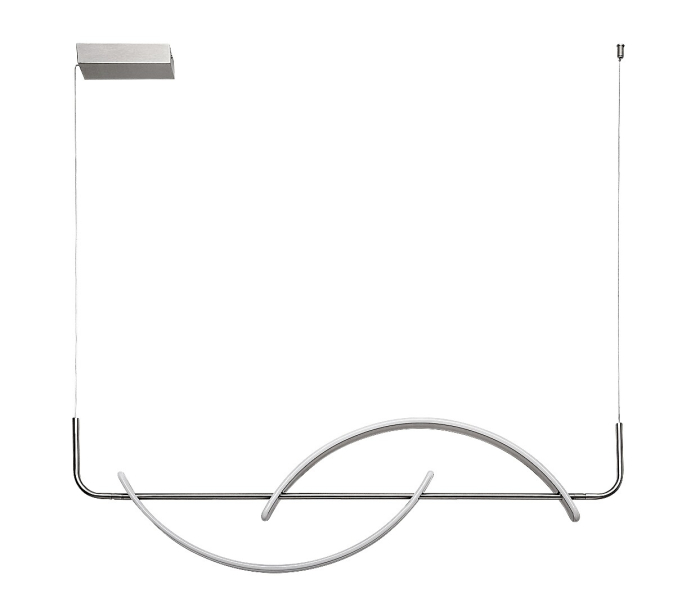 Lustra Rabalux Jarnelle LED 35W 2450lm 3000 metal satin chrome stil modern 230V, 50Hz IP20 72233 [2]