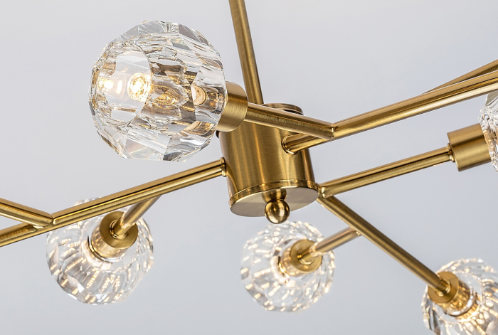 Lustra Rabalux Kassia G9 G9 9X MAX 5W   metal gold stil clasic 230V, 50Hz IP20 5395 [3]
