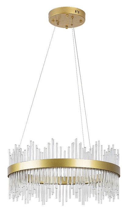 Lustra Rabalux Mabel LED 36W 2480lm 3000,4000,6000 metal gold stil clasic 230V, 50Hz IP20 72227 [2]