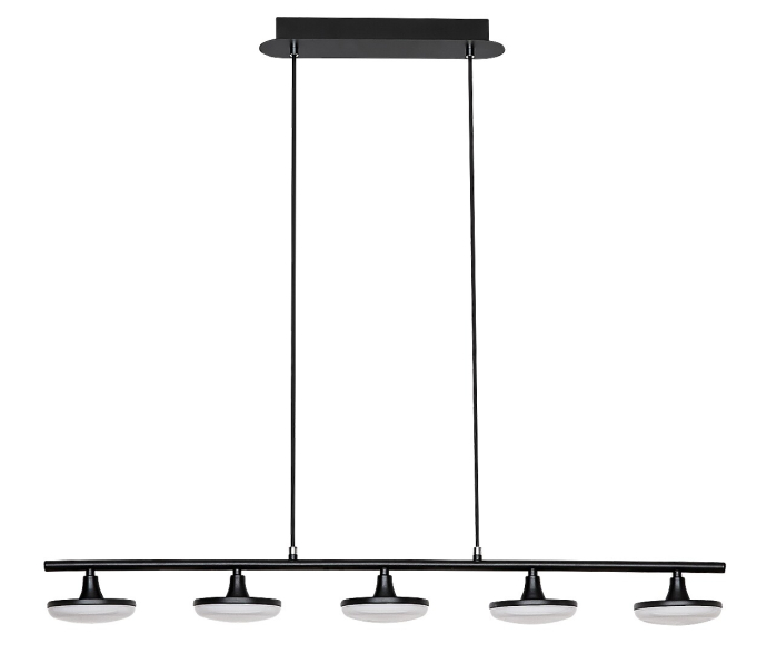 Lustra Rabalux Madi LED 20W 1850lm 3000 metal mat black stil modern 230V, 50Hz IP20 72240 [2]