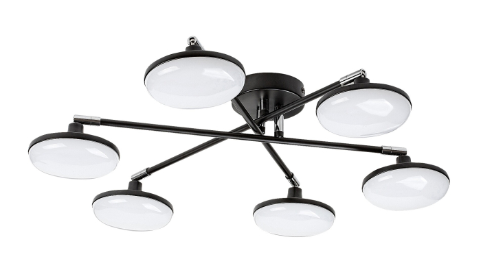 Lustra Rabalux Madi LED 24W 2350lm 3000 metal mat black stil modern 230V, 50Hz IP20 71063 [3]