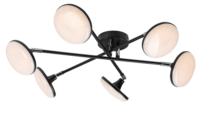 Lustra Rabalux Madi LED 24W 2350lm 3000 metal mat black stil modern 230V, 50Hz IP20 71063 [2]