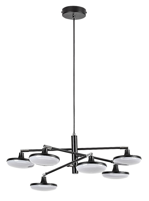 Lustra Rabalux Madi LED 24W 2350lm 3000K metal mat black stil modern, IP20 72239 [2]