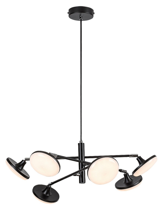 Lustra Rabalux Madi LED 24W 2350lm 3000K metal mat black stil modern, IP20 72239 [3]