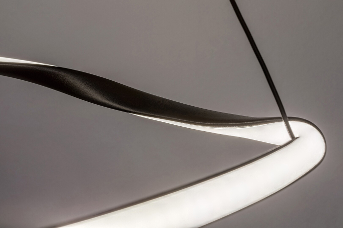 Lustra Rabalux Mirossi LED 40W 2070lm 4000K metal silicon negru alb IP20 [4]