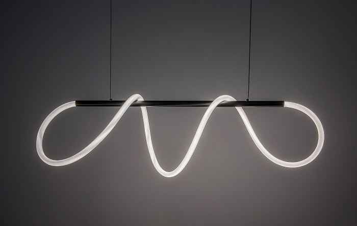 Lustra Rabalux Montema LED 40W 3750lm 4000K metal silicon negru alb IP20 [6]