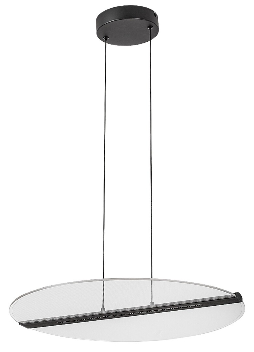 Lustra Rabalux Norael LED 24W 1570lm 3000K metal mat black stil contemporan, IP20 72483 [2]