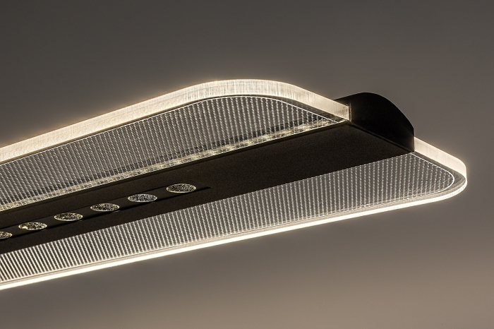 Lustra Rabalux Norael LED 40W 2600lm 3000K metal black stil, IP20 72026 [5]