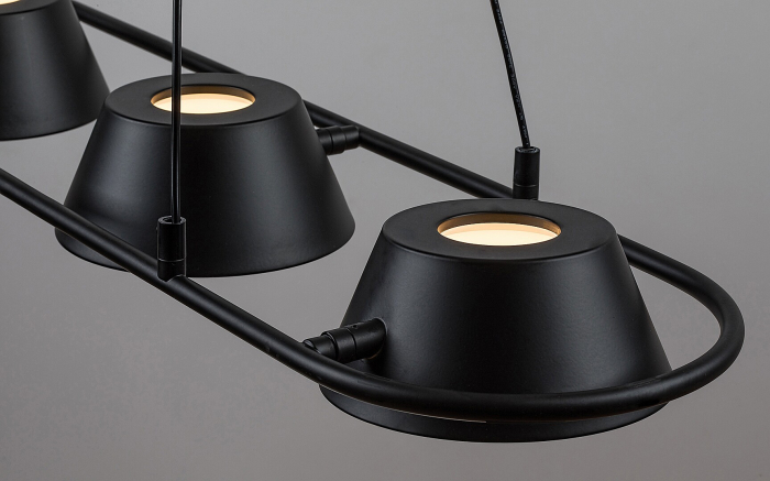 Lustra Rabalux Odiss LED 36W 1850lm 3000 metal black stil modern 230V, 50Hz IP20 72218 [5]