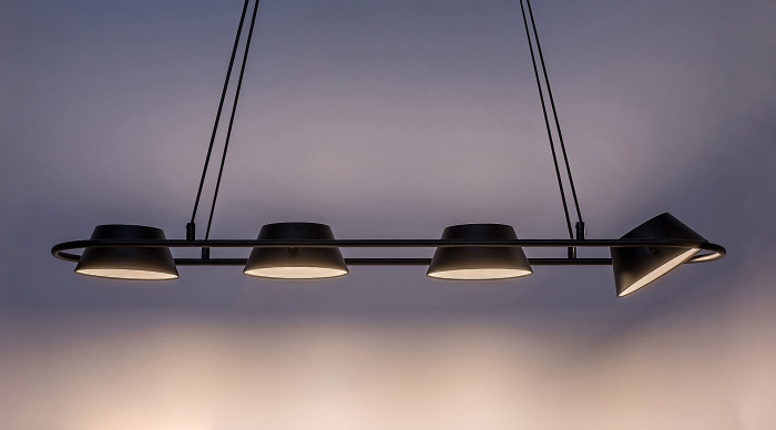 Lustra Rabalux Odiss LED 36W 1850lm 3000 metal black stil modern 230V, 50Hz IP20 72218 [3]