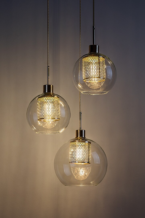 Lustra Rabalux Philana E27 E27 3x MAX 60W metal gold stil modern, IP20 6496 [3]