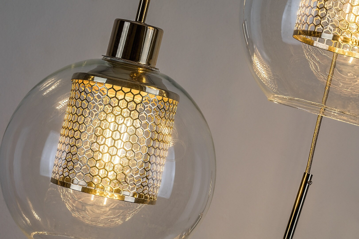 Lustra Rabalux Philana E27 E27 3x MAX 60W metal gold stil modern, IP20 6496 [4]