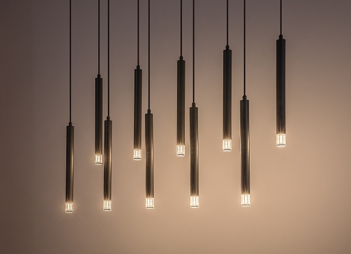 Lustra Rabalux Ramira G9 10x MAX 5W  metal acril negru IP20 [3]