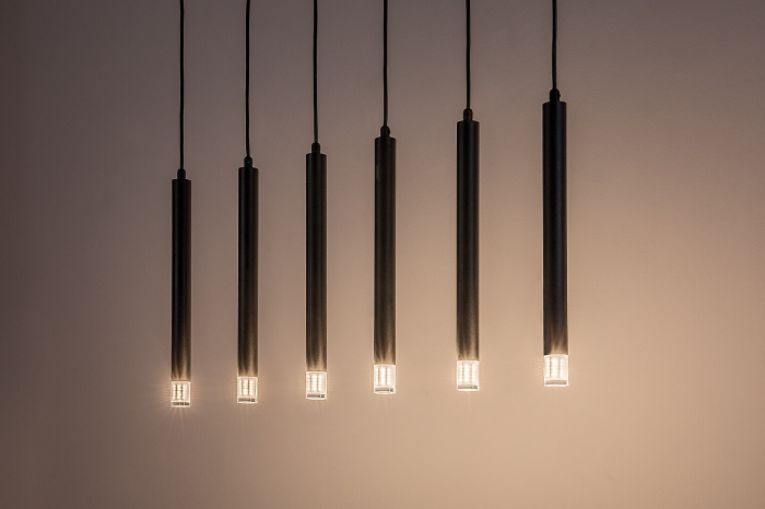 Lustra Rabalux Ramira G9 6x MAX 5W  metal acril negru IP20 [4]