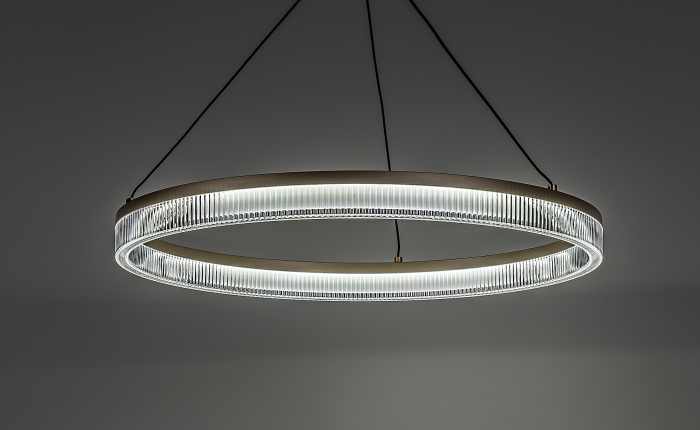 Lustra Rabalux Rivona LED 24W 1700lm 3000K-6500K metal gold stil modern, IP20 72471 [5]