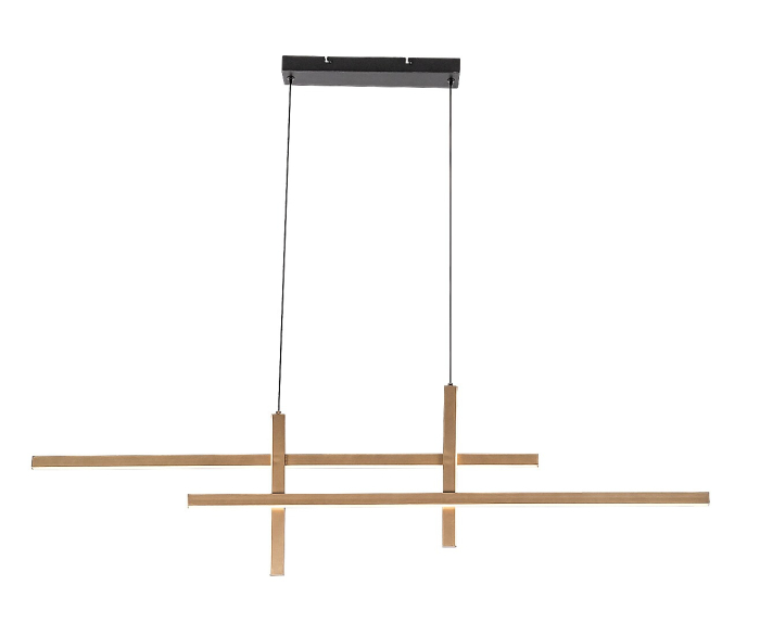Lustra Rabalux Severine LED 40W 2000lm 3000K metal black gold stil modern, IP20 72366 [3]
