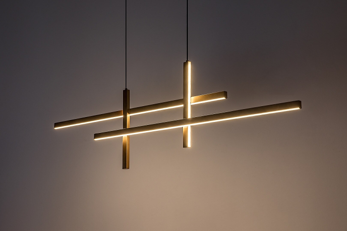 Lustra Rabalux Severine LED 40W 2000lm 3000K metal black gold stil modern, IP20 72366 [4]