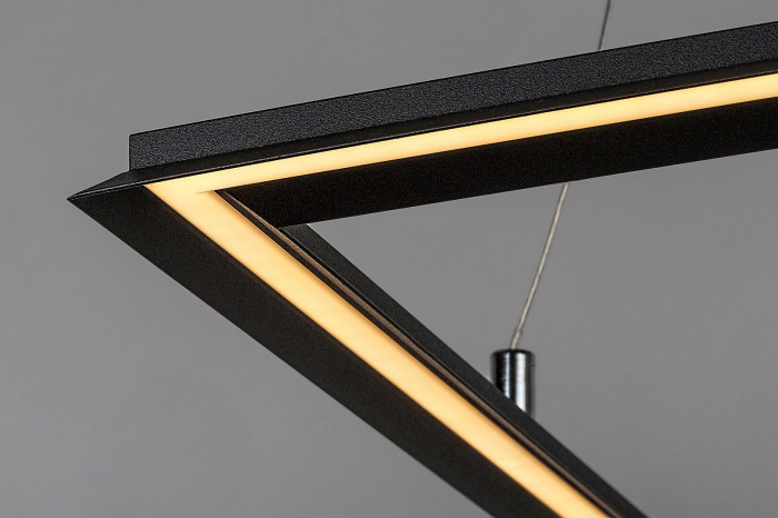 Lustra Rabalux Sidona LED 48W 2450lm 3000K metal black stil modern, IP20 72243 [4]