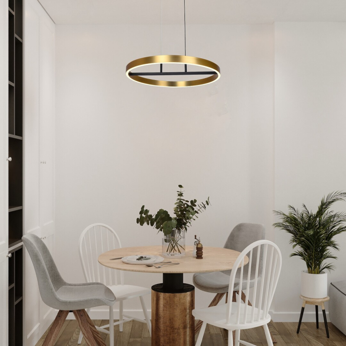 Lustra Rabalux Thric LED 42W 3500lm 3000 metal black gold stil modern 230V, 50Hz IP20 72221 [8]