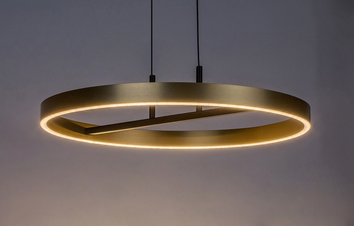 Lustra Rabalux Thric LED 42W 3500lm 3000 metal black gold stil modern 230V, 50Hz IP20 72221 [4]