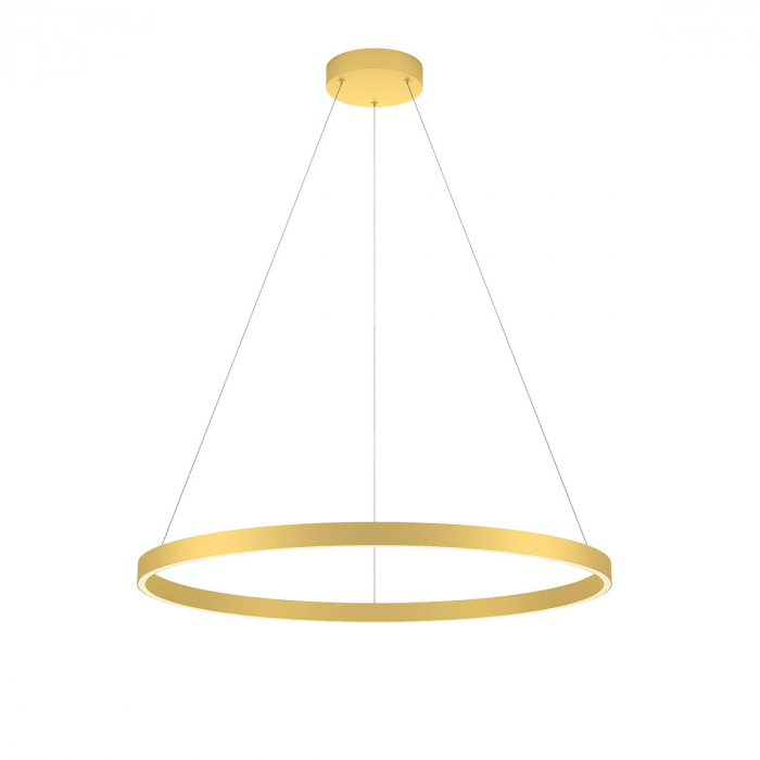 Suspensie REDO FEBE 01-2872 LED MAT GOLD 50W 3400 lm 4000K IP20 [1]
