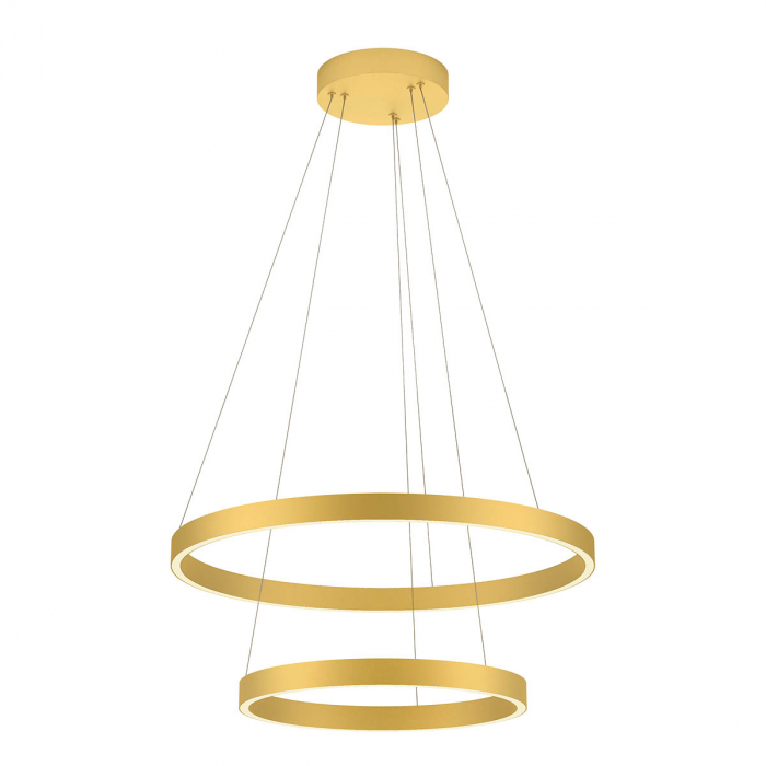 Suspensie REDO FEBE 01-2890 LED MAT GOLD 62W 4216 lm 4000K IP20 [1]