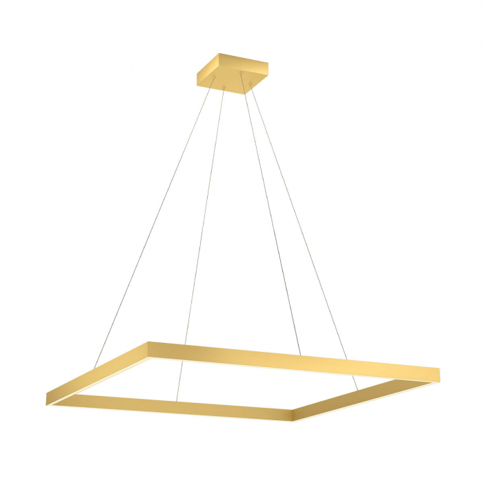 Suspensie REDO FEBE 01-2908 LED MAT GOLD 50W 3400 lm 4000K IP20 [1]