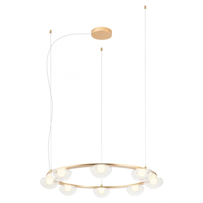 Lustra Redo Sinclair 01-3249 Metal Auriu mat LED 49.6W 3000K 4093 lm Dimabil Triac IP20 [1]