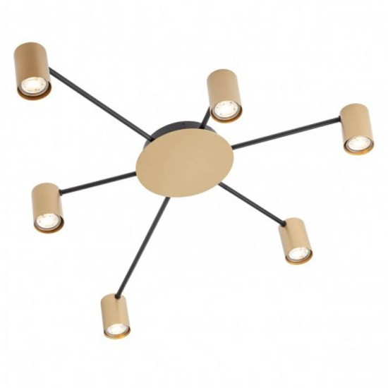 Lustra Smarter Noa, auriu mat, 6XGU10, L.74 cm, 01-4051 [1]