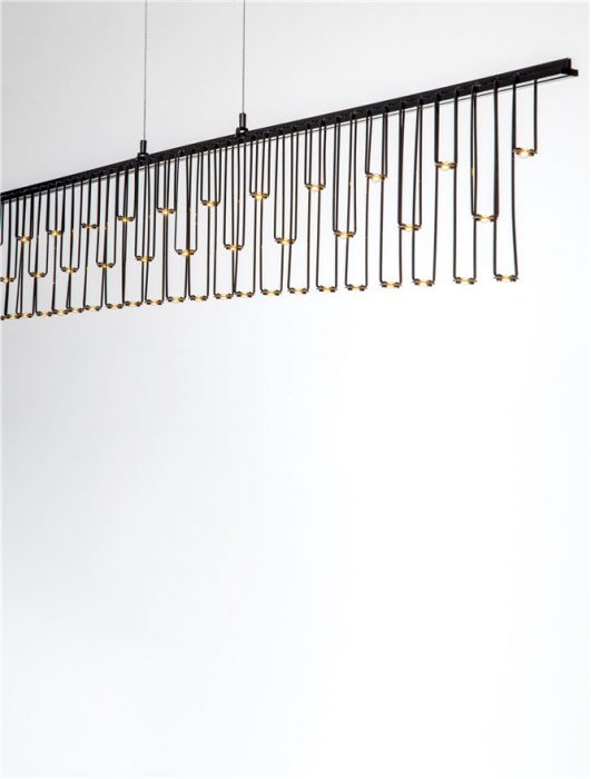 Lustra STELLAR Nova Luce 9186973 LED 17 W, 1355 lm, 3000K IP20 Black Chrome [3]