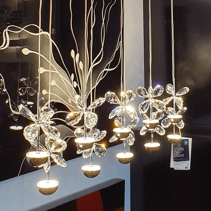 Lustra sticlă EGLO PIANOPOLI 93663, LED 10X2.5W 2700lm 3000K, sticlă, Transparent [2]