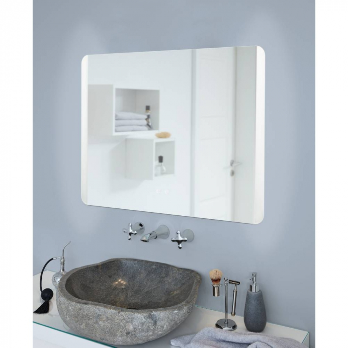 Oglinda cu LED baie EGLO BUENAVISTA 2 99854, LED 24W 1200lm 3000K, 4000K, 6500K IP44, Argintiu [2]