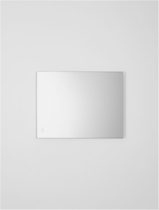Oglinda Nova Luce ALDA 9006010 Mirror Glass & Aluminium LED 48W 978lm 4000K IP44 [3]