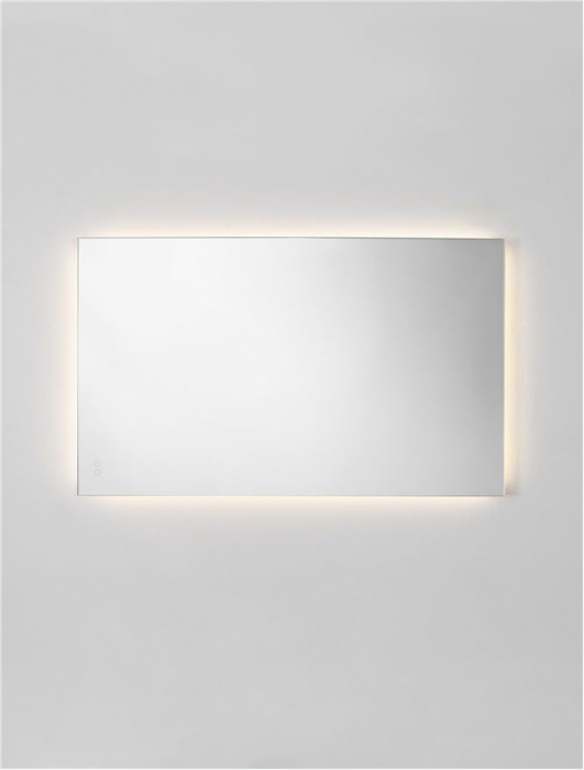 Oglinda Nova Luce ALDA 9006011 Mirror Glass & Aluminium LED 53W 1005lm 4000K IP44 [5]