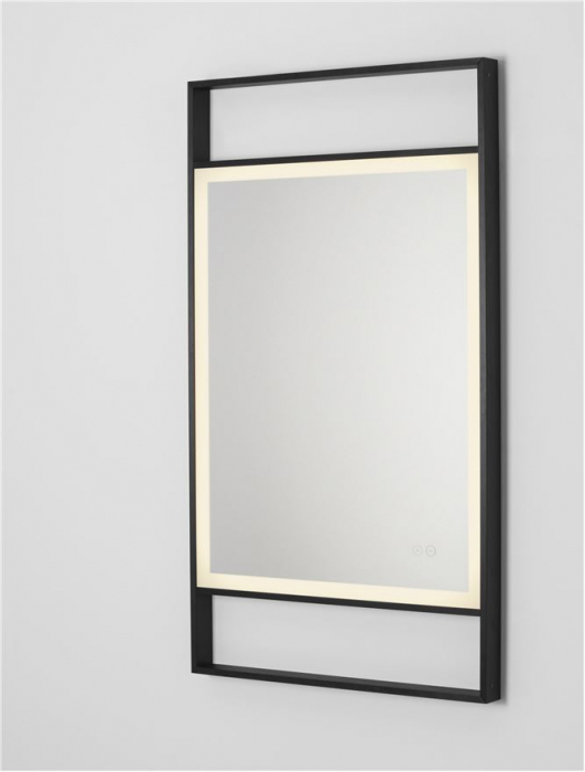 Oglinda Nova Luce DOUL 9006024 Anodized Black Aluminium & Glass LED 41W 426lm 4000K IP44 [5]