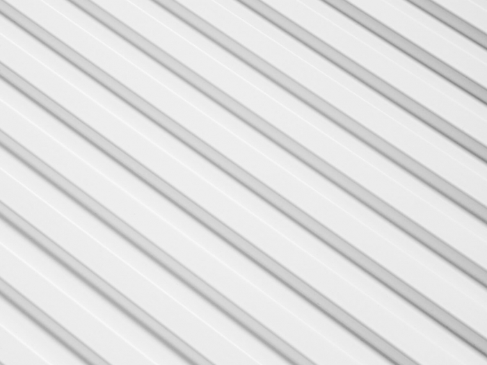 Panou riflat 3D Polimer Rigid Polyforce Mardom Stretto 2000x120x12mm L0101T Alb [5]