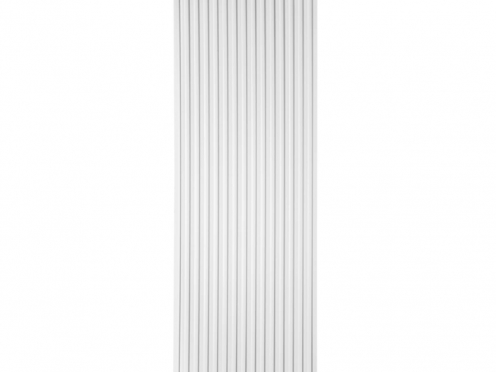 Panou riflat 3D Polimer Rigid Polyforce Mardom Stretto 2000x120x12mm L0101T Alb [8]