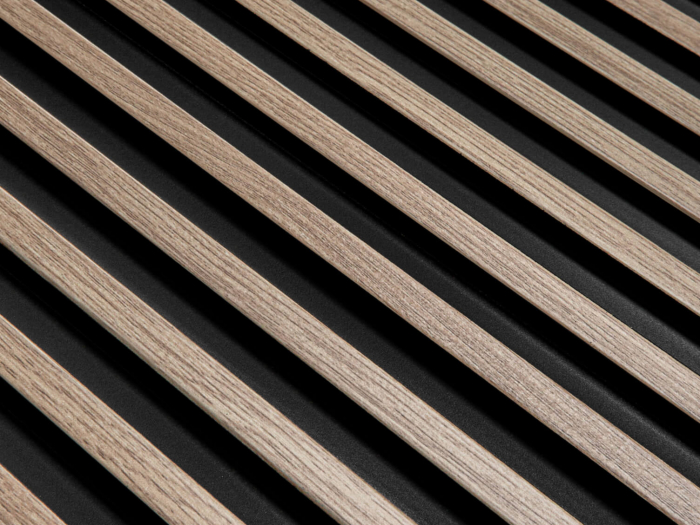 Panou riflat 3D Polimer Rigid Polyforce Mardom Stretto 2700x120x12 L0103 Grey Oak [6]