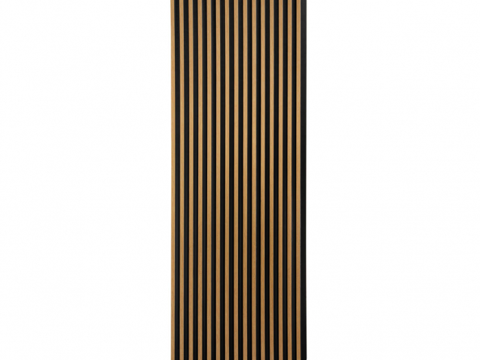 Panou riflat 3D Polimer Rigid Polyforce Mardom Stretto 2700x120x12 L0105 Natural Oak [9]